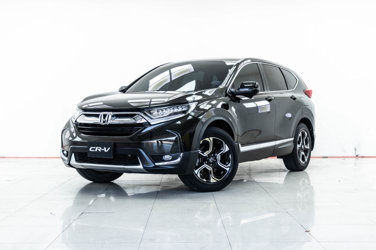 Honda CR-V 2017 2.4 EL Utility-car เบนซิน ไม่ติดแก๊ส เกียร์อัตโนมัติ ดำ