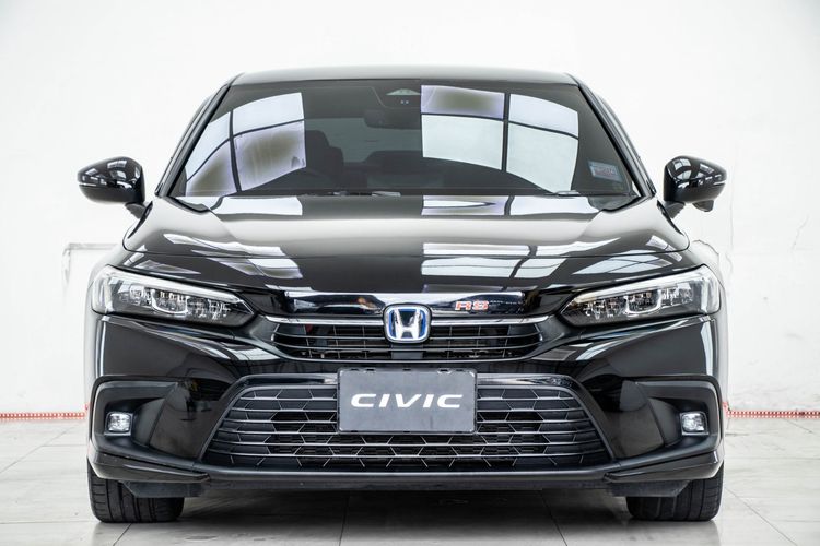 Honda Civic 2023 2.0 eHEV RS Sedan ไฮบริด ไม่ติดแก๊ส เกียร์อัตโนมัติ ดำ รูปที่ 3