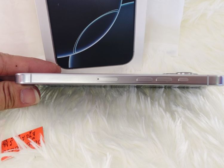 Iphone 16promax  ZP256gb สีขาวเครื่องสวย  ยกกล่อง เดิมๆ สุขภาพแบต 89%อุปกรณ์ สายชาร์จแท้ กล่องเดิมเลขตรงกล่องนัดรับได้ รามอินทรา83  กม8  กม9  คู้บอน 29500 รูปที่ 8