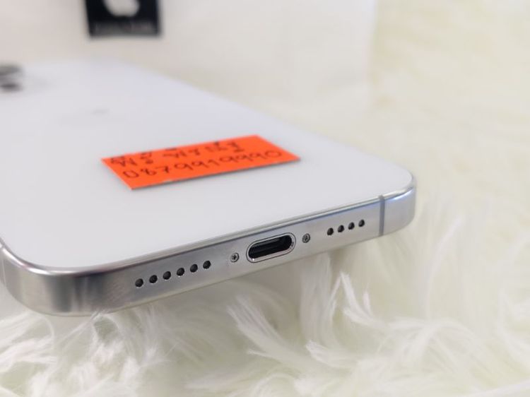 Iphone 16promax  ZP256gb สีขาวเครื่องสวย  ยกกล่อง เดิมๆ สุขภาพแบต 89%อุปกรณ์ สายชาร์จแท้ กล่องเดิมเลขตรงกล่องนัดรับได้ รามอินทรา83  กม8  กม9  คู้บอน 29500 รูปที่ 15