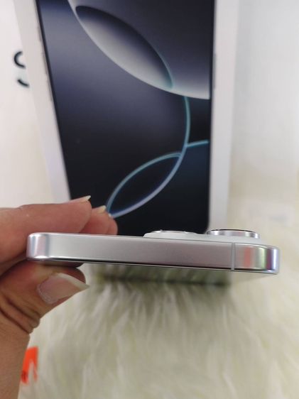 Iphone 16promax  ZP256gb สีขาวเครื่องสวย  ยกกล่อง เดิมๆ รูปที่ 11