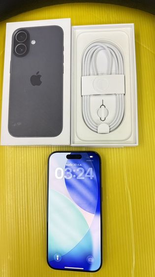 256 GB iPhone 17–สีดำประกัน0เกือบเต็มปี