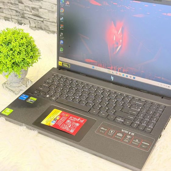 Acer Nitro V15 (i5-13420H การ์ดจอRTX4050 ประศูนย์ถึง10/2027) รุ่น ANV15-51-50UV รูปที่ 5