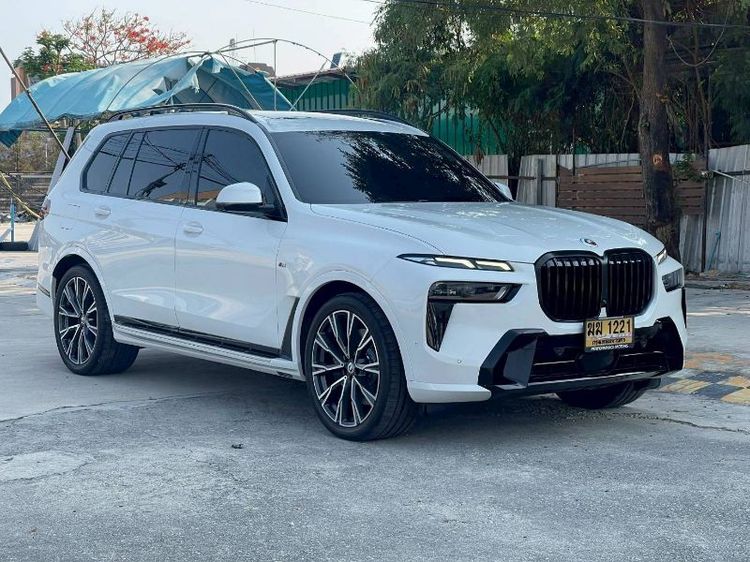 BMW X7 2023 3.0 xDrive40d M Sport 4WD Sedan ดีเซล ไม่ติดแก๊ส เกียร์อัตโนมัติ ขาว รูปที่ 3