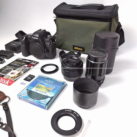 Set กล้อง Full Frame Canon 6D ตัวเก่ง เลนส์ Portrait Canon 50mm F1.8 STM Super-Takumar 135mm F3.5  ชุดแบตแท้ ของแถมเพียบ คุ้มเวอร์ รูปที่ 4