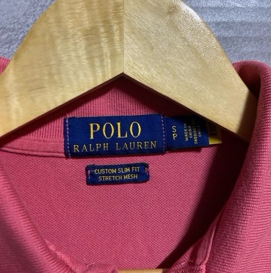 เสื้อPolo Ralph Lauren สีชมพูอมส้ม รูปที่ 6