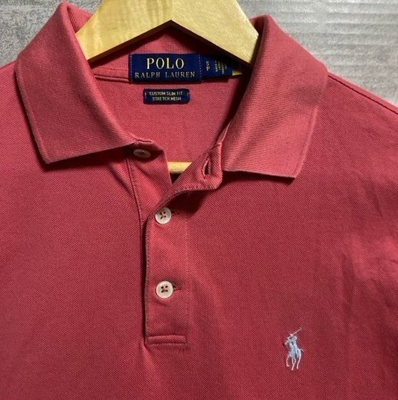เสื้อPolo Ralph Lauren สีชมพูอมส้ม รูปที่ 3