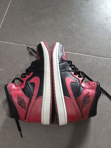 Nike Air Jordan 1 Mid Color​ Bred​ Size​ : 44 รูปที่ 6