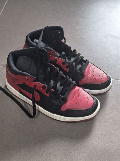 Nike Air Jordan 1 Mid Color​ Bred​ Size​ : 44 รูปที่ 3