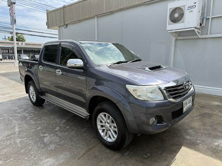 รถ Toyota Hilux Vigo Champ Smart Cab 2.5 E VNT Prerunner TRDSportivo สี เทา