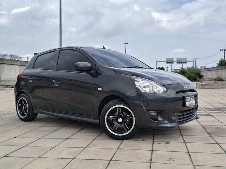 รถ Mitsubishi Mirage 1.2 GLX สี เทา
