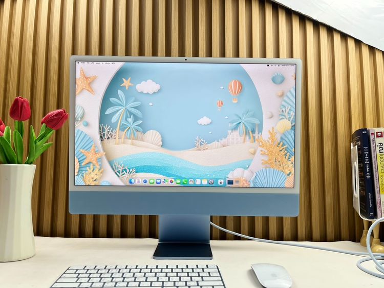 iMac 24-inch M3 2023 Ram8GB SSD256GB Blue