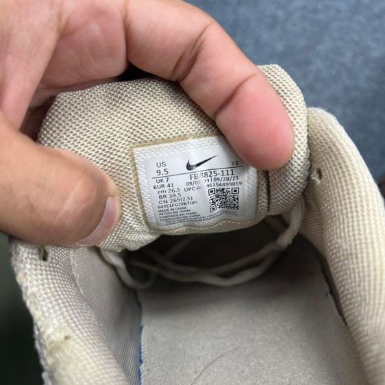 รองเท้า NIKE เบอร์ 41 cm 26.5 คนเท้า 26-27 cm ใส่ได้ครับ สภาพดีมาก พื้นเต็ม ทรงสวย น้ำหนักเบามาก รูปที่ 5