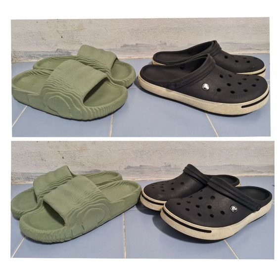 adidas-Crocs Size42-43 ราคารวมส่ง