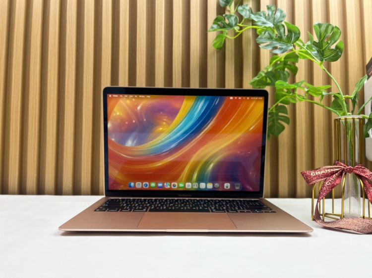 Apple แมค โอเอส 16 กิกะไบต์ อื่นๆ ไม่ใช่ MacBook Air 13-inch M1 2020 Ram16GB SSD256GB Gold 