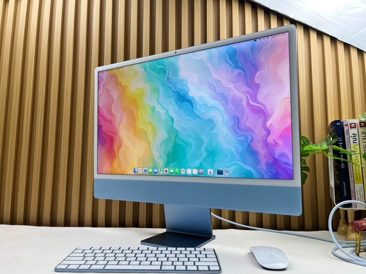 iMac 24-inch M3 2023 Ram8GB SSD256GB Blue รูปที่ 3