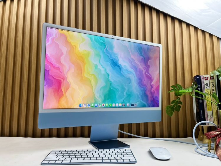 iMac 24-inch M3 2023 Ram8GB SSD256GB Blue รูปที่ 2