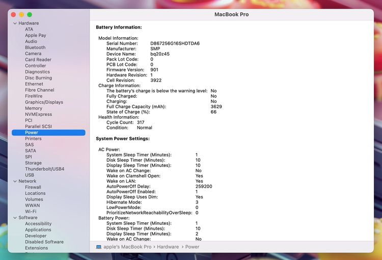 MacBook Pro 13-inch 2017 Ram8GB SSD256GB Silver รูปที่ 12