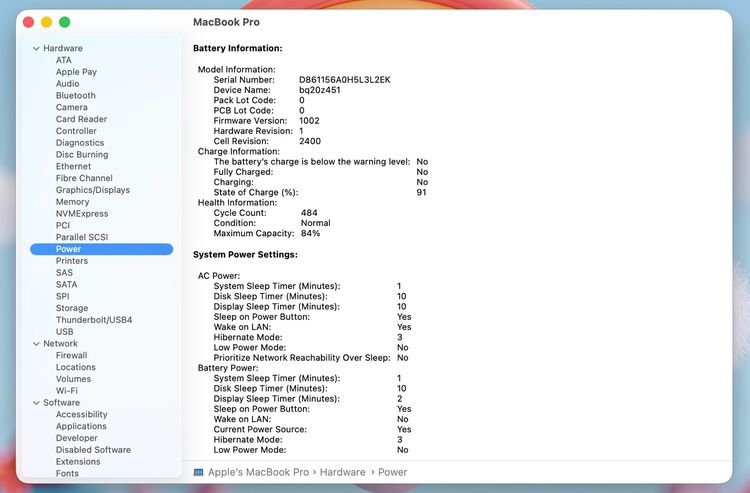 MacBook Pro 13-inch M1 2020 Ram8GB SSD512GB Silver  รูปที่ 13