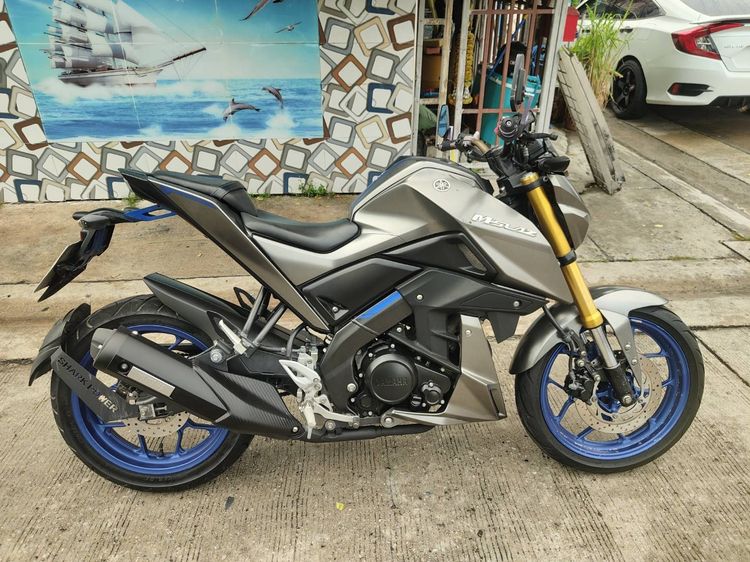 🛵ยังไงก็ขาย M-Slaz ปี 60 เครื่องดี สีสวย สตาร์ทมือ เล่มชุดโอนครบ+เปลี่ยนถ่ายน้ำมันเครื่องฟรี ส่งฟรี30 ก.ม รูปที่ 3