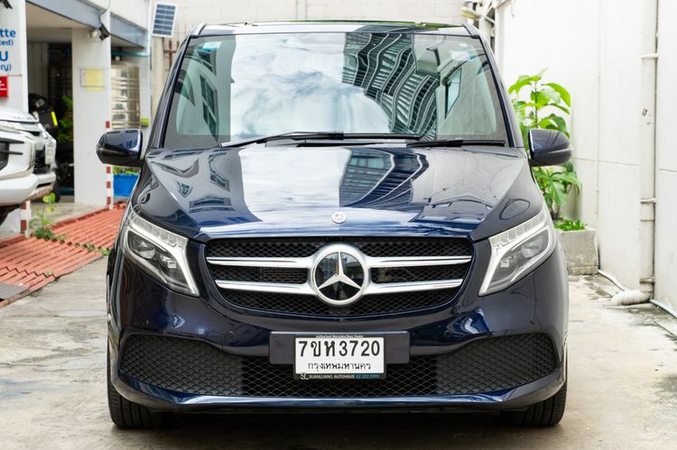 Mercedes-Benz V-Class 2021 V250 Van ดีเซล ไม่ติดแก๊ส เกียร์อัตโนมัติ น้ำเงิน รูปที่ 4