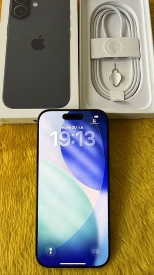 256 GB iPhone 17–สีดำประกัน0เกือบเต็มปี