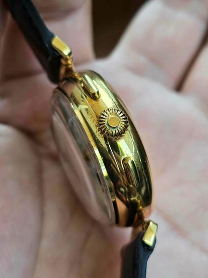 🔥Vintage RUBENS Triple-Date Calendar MoonPhase Chronograph 18k Solid Gold ฟังชั่นครบๆ รูปที่ 6