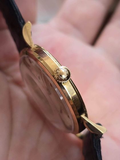 นาฬิกา LONGINES 18k Rose Gold 2เข็มครึ่ง ขาแฟนซีหายาก ตัวเรืองทองคำแท้ 18k รุ่นสะสมหายากมาก รูปที่ 8