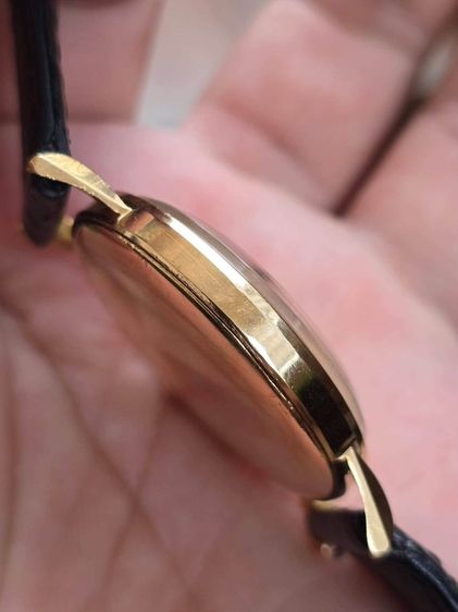 นาฬิกา LONGINES 18k Rose Gold 2เข็มครึ่ง ขาแฟนซีหายาก ตัวเรืองทองคำแท้ 18k รุ่นสะสมหายากมาก รูปที่ 9