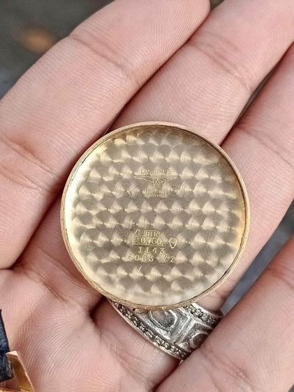 นาฬิกา LONGINES 18k Rose Gold 2เข็มครึ่ง ขาแฟนซีหายาก ตัวเรืองทองคำแท้ 18k รุ่นสะสมหายากมาก รูปที่ 12