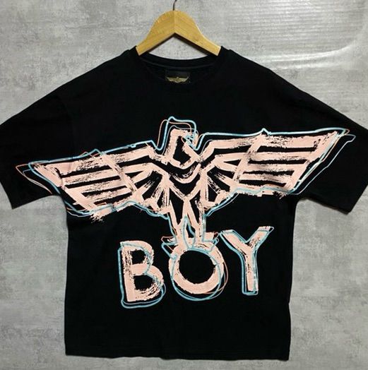 อื่นๆ อื่นๆ EU 44 ดำ แขนสั้น Boy London บิ๊กโลโก้หน้าหลัง