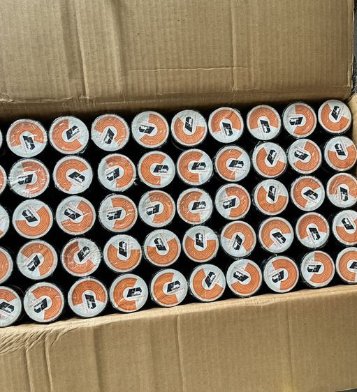 [ขายยกลัง ราคาส่ง⚡️] เทปพันสายไฟ PVC จำนวน 500 ม้วน คุณภาพดี
