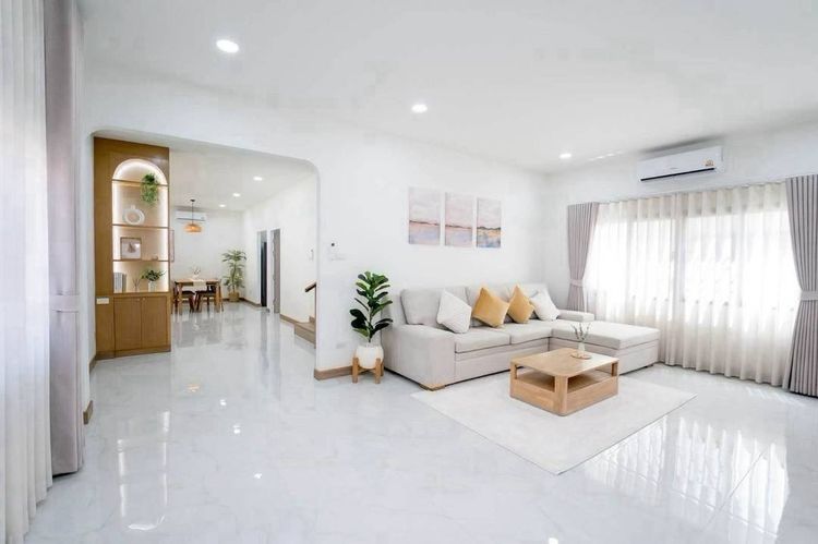 ตกแต่งครบ บ้านใหม่ พร้อมเฟอร์นิเจอร์ พร้อมเข้าอยู่ โครงการกุลพันธ์วิลล์ 9 อ.หางดง เชียงใหม่ รูปที่ 3