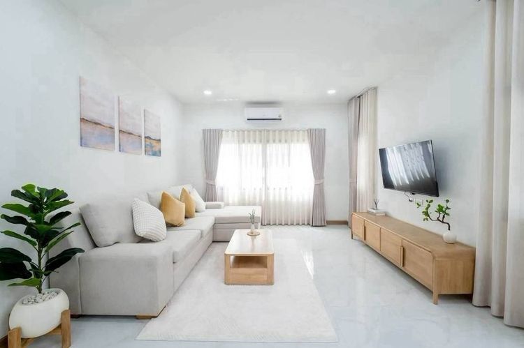 ตกแต่งครบ บ้านใหม่ พร้อมเฟอร์นิเจอร์ พร้อมเข้าอยู่ โครงการกุลพันธ์วิลล์ 9 อ.หางดง เชียงใหม่ รูปที่ 2