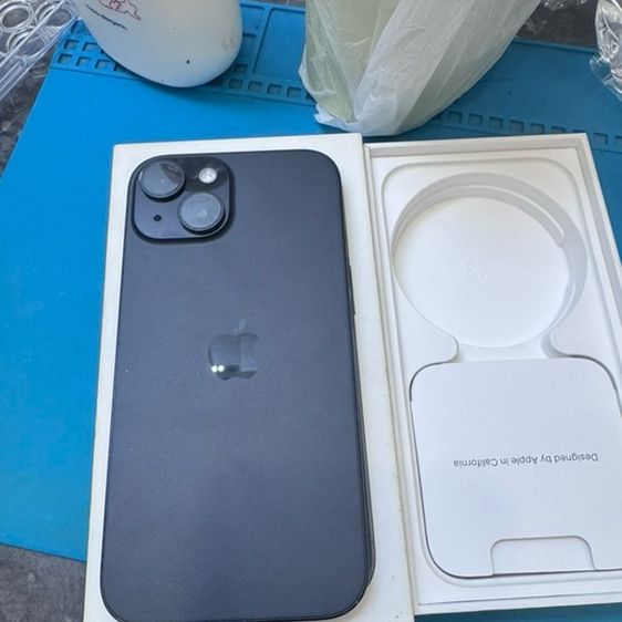 ขาย iPhone 15 128GB สีดำ สุขภาพแบต 86 มีรอยลอกบางจุด้วย ไม่มีรอยตกบุ รูปที่ 2