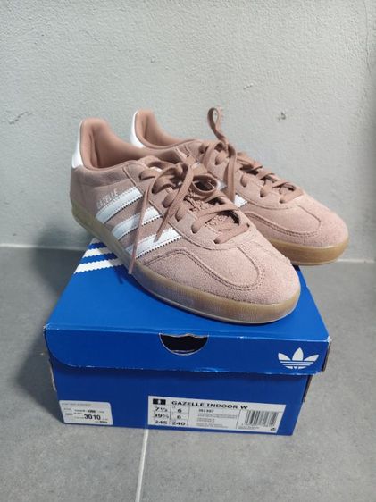 Adidas UK 6 | EU 39 1/3 | US 7.5 ขายรองเท้าผ้าใบ อาดิดาส แซมบ้า เบอร์39.5 สีชมพู ของใหม่ พร้อมกล่อง ช็อปไทยค่ะ