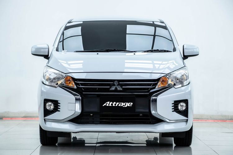 Mitsubishi Attrage 2022 1.2 Active Sedan เบนซิน ไม่ติดแก๊ส เกียร์อัตโนมัติ ขาว รูปที่ 4