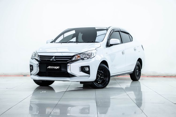 รถ Mitsubishi Attrage 1.2 Active สี ขาว