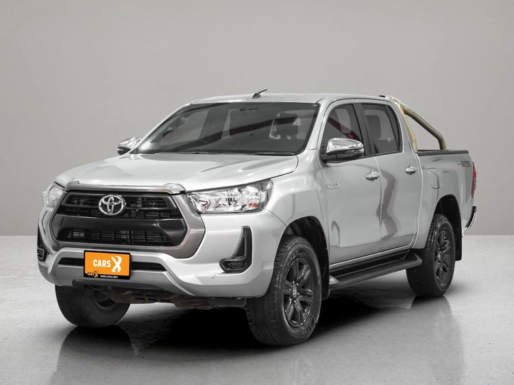 รถ Toyota Hilux Revo Double Cab 2.4 Entry Prerunner สี บรอนซ์เงิน