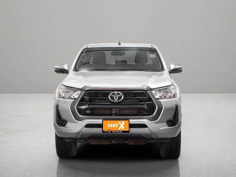 Toyota Hilux Revo 2021 Double Cab 2.4 Entry Prerunner Pickup ดีเซล ไม่ติดแก๊ส เกียร์อัตโนมัติ บรอนซ์เงิน รูปที่ 2