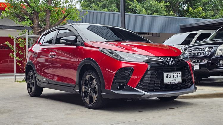 Toyota Yaris 2022 1.2 Sport Sedan เบนซิน ไม่ติดแก๊ส เกียร์อัตโนมัติ แดง รูปที่ 3