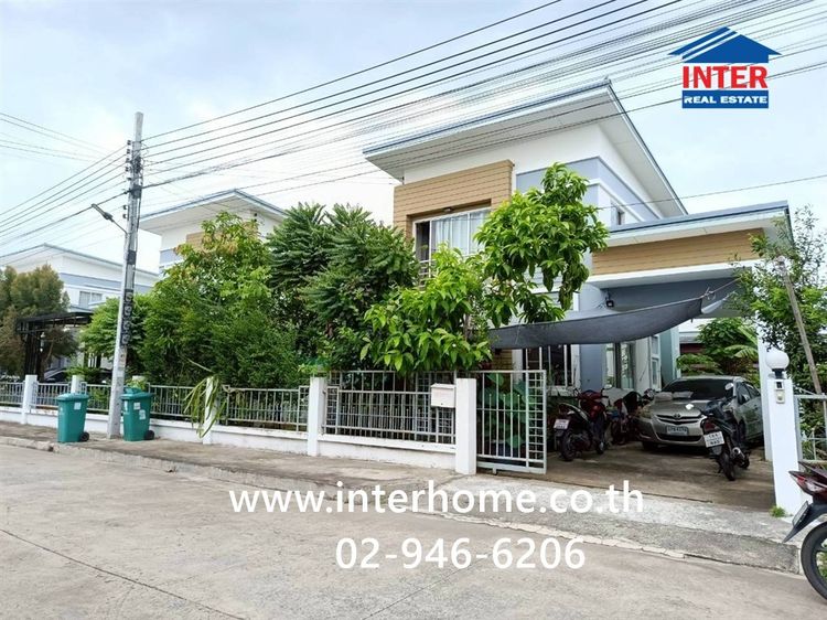 บ้านเดี่ยว 2 ชั้น 50 ตร.ว. หมู่บ้านฟลอร่าวิลล์ เฟส22 ตรงข้ามโรงงานCP ซอยสุวินทวงศ์ 38 ถนนสุวินทวงศ์ เขตหนองจอก กรุงเทพมหานคร