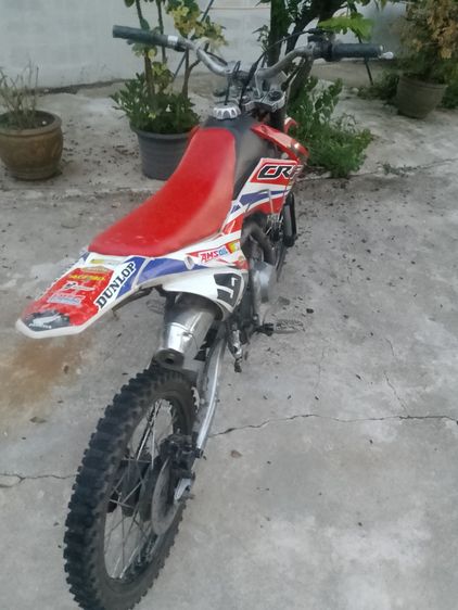 วิบาก gpx 125 ชุดสี crf แดงขาว พร้อมมะเบียน รูปที่ 2