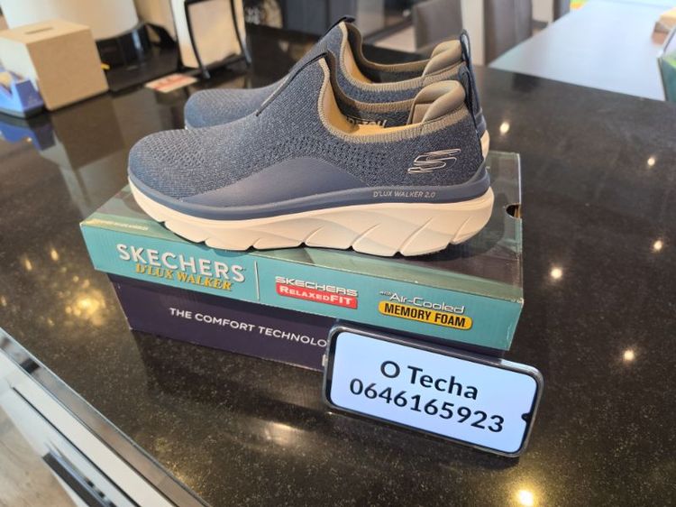 WTS เหมือนใหม่ SKECHERS D'Lux Walker 2.0 (Navy/Gray) ไซส์ 10US/28CM สภาพ 99% (ทดลองสวม 1 ครั้ง)