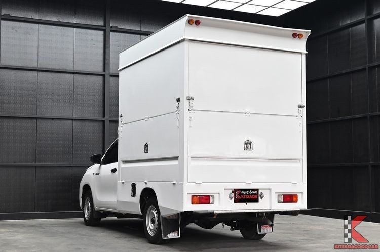 Toyota Hilux Revo 2024 2.4 Entry Pickup ดีเซล ไม่ติดแก๊ส เกียร์อัตโนมัติ ขาว รูปที่ 3