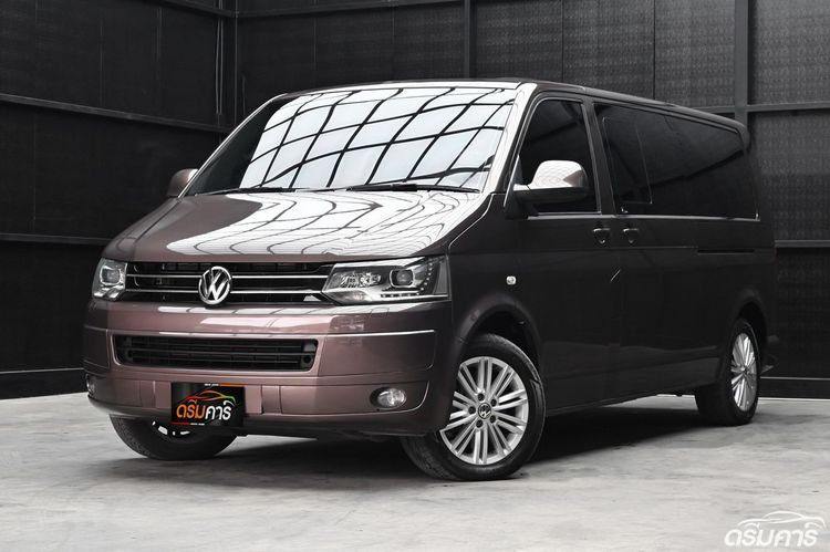 Volkswagen Caravelle 2016 2.0 TDi Van ดีเซล ไม่ติดแก๊ส เกียร์อัตโนมัติ น้ำตาล