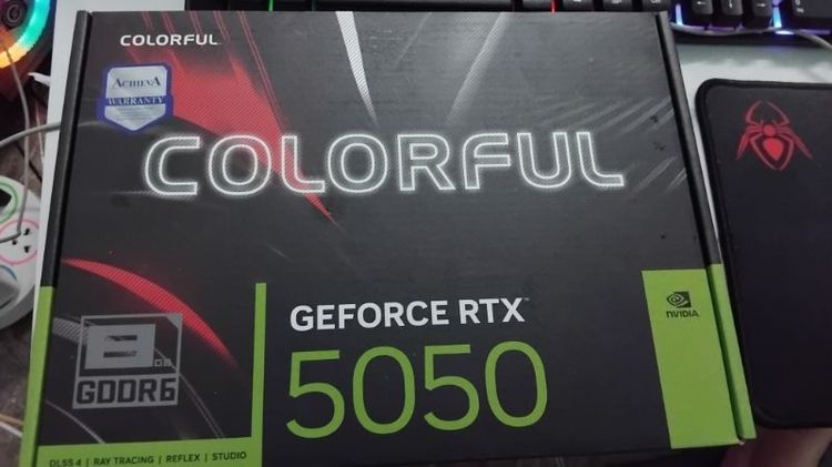 ซอฟแวร์ RTX 5050 GDDR6 8GB COLORFUL