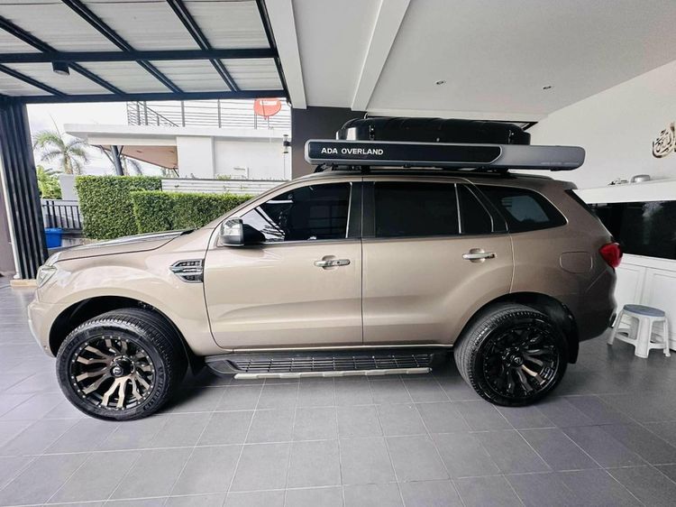 Ford Everest 2018 2.0 Titanium Plus 4WD Utility-car ดีเซล เกียร์อัตโนมัติ บรอนซ์ทอง