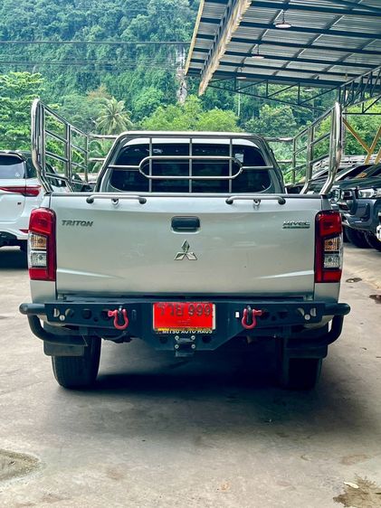 Mitsubishi Triton 2022 2.4 GL 4WD Pickup ดีเซล ไม่ติดแก๊ส เกียร์ธรรมดา เทา รูปที่ 4