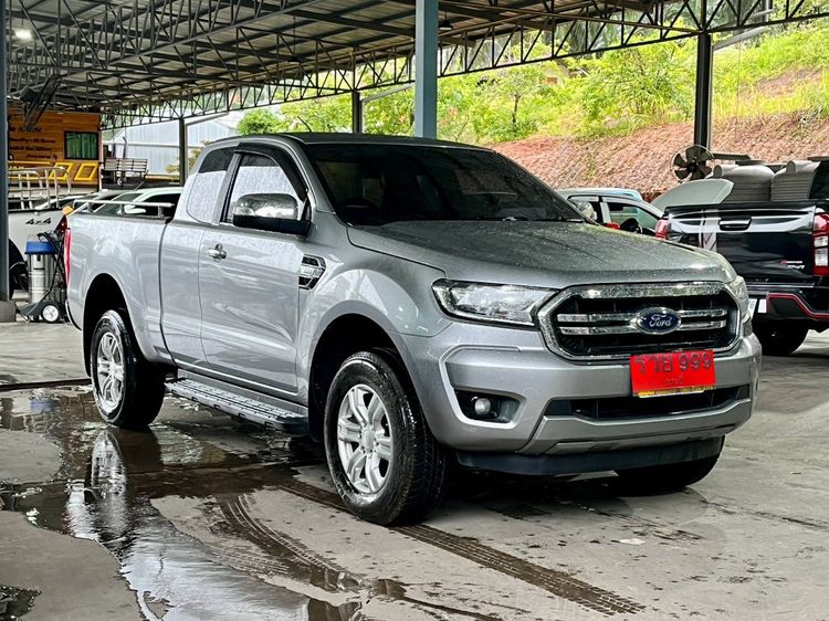 Ford Ranger 2018 2.2 Hi-Rider XLT Pickup ดีเซล ไม่ติดแก๊ส เกียร์ธรรมดา เทา รูปที่ 3